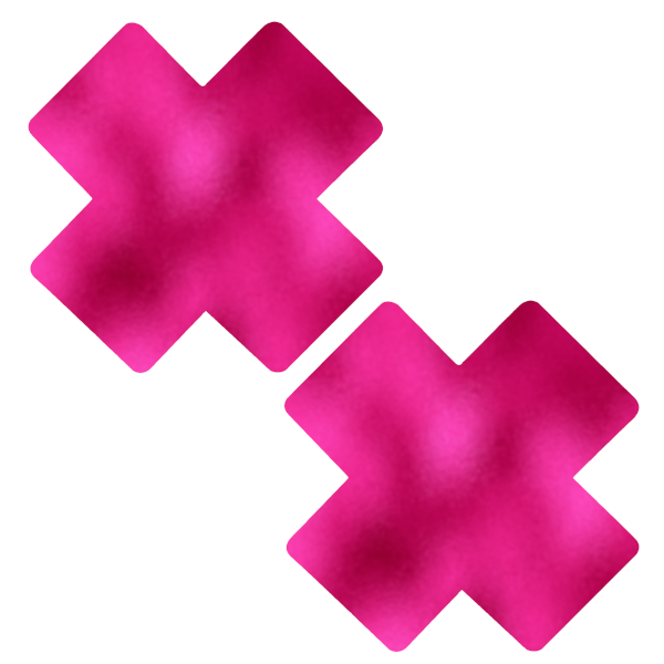 Metallic Pink Cross