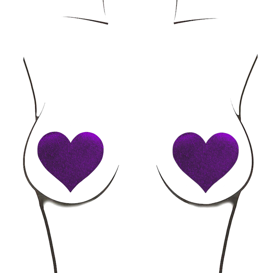 Purple Velvet Heart