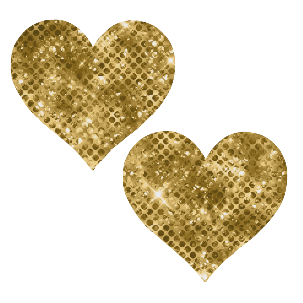 Confetti Gold Heart